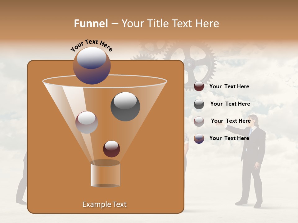 Machinery Occupation Businessman PowerPoint Template