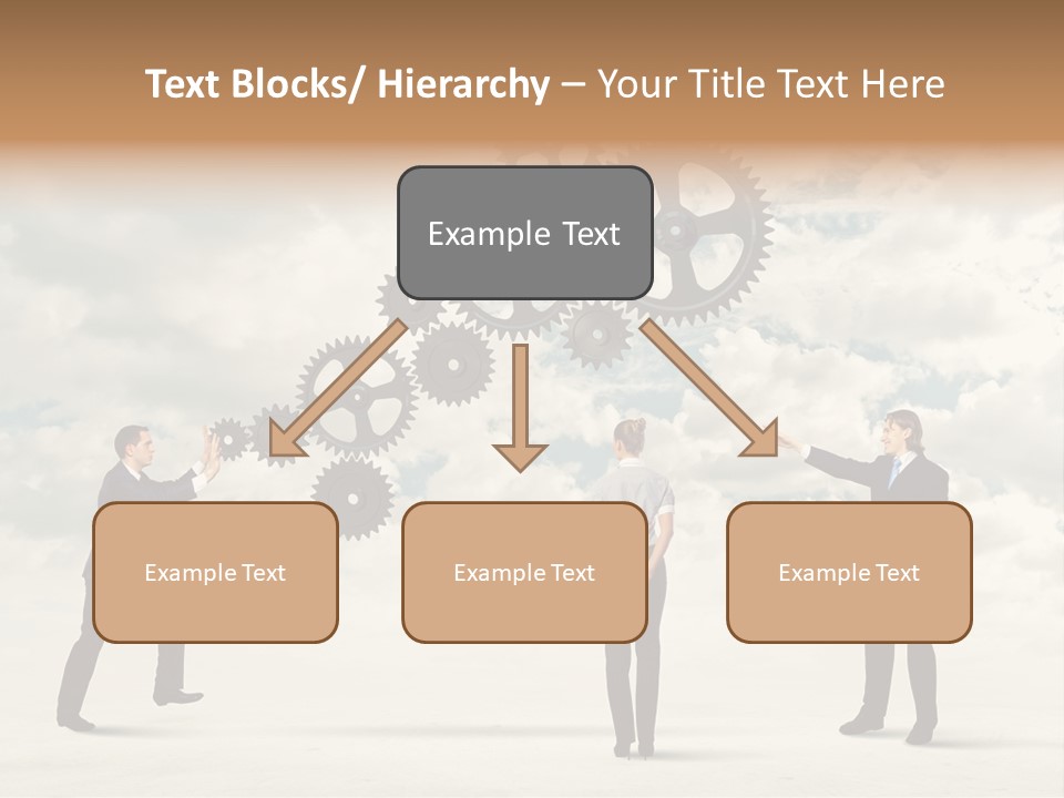 Machinery Occupation Businessman PowerPoint Template