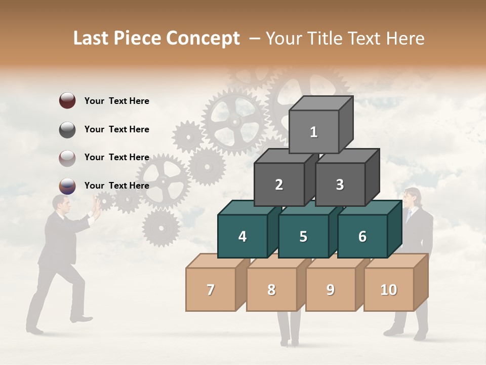 Machinery Occupation Businessman PowerPoint Template