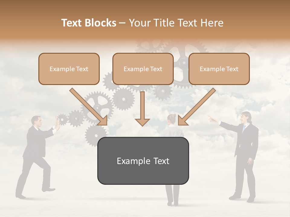Machinery Occupation Businessman PowerPoint Template