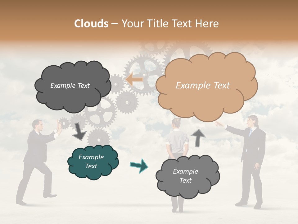 Machinery Occupation Businessman PowerPoint Template