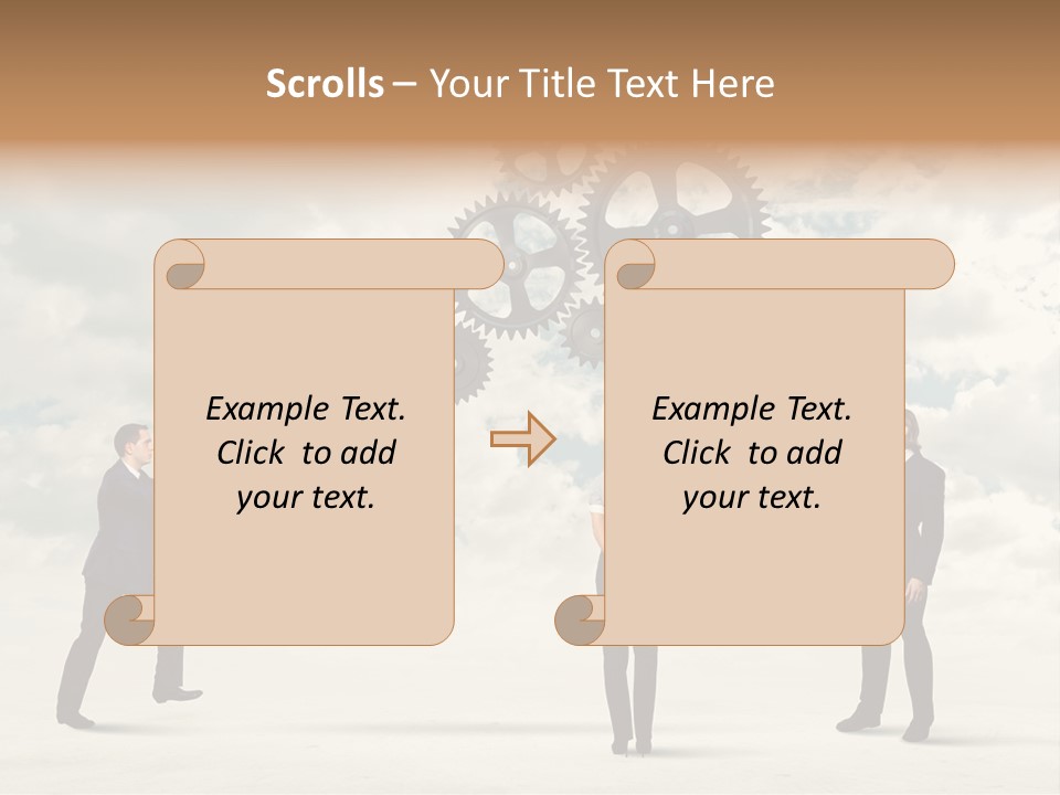 Machinery Occupation Businessman PowerPoint Template