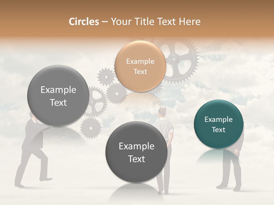 Machinery Occupation Businessman PowerPoint Template