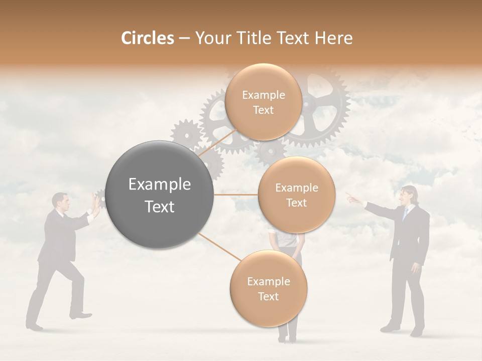 Machinery Occupation Businessman PowerPoint Template