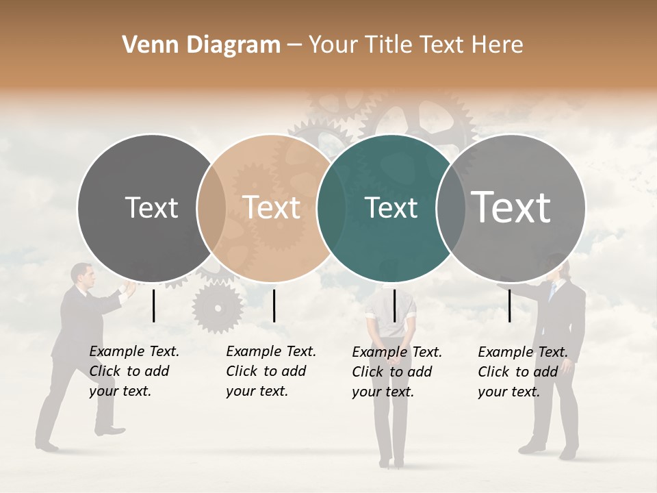 Machinery Occupation Businessman PowerPoint Template