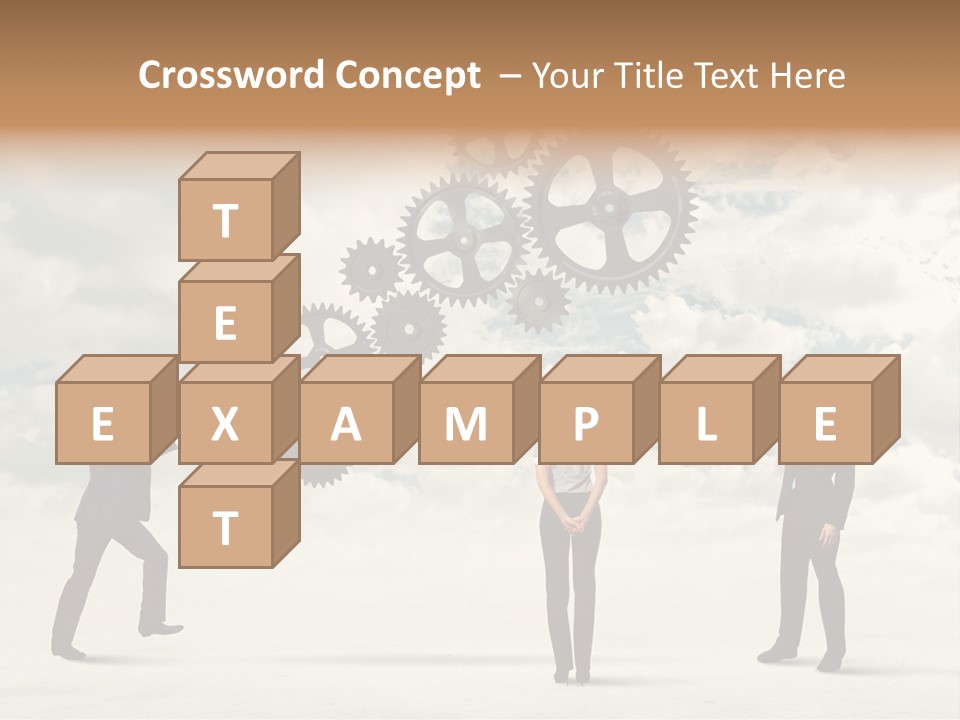 Machinery Occupation Businessman PowerPoint Template