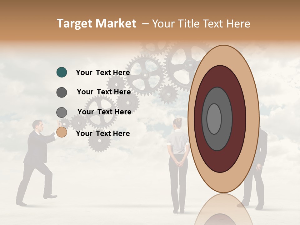 Machinery Occupation Businessman PowerPoint Template