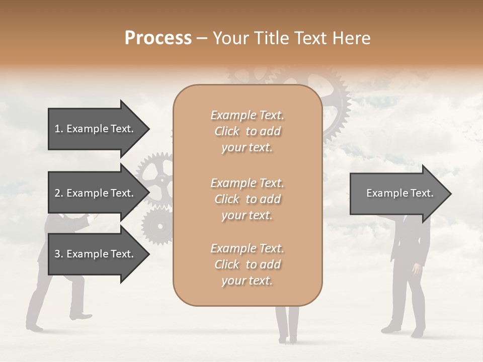 Machinery Occupation Businessman PowerPoint Template