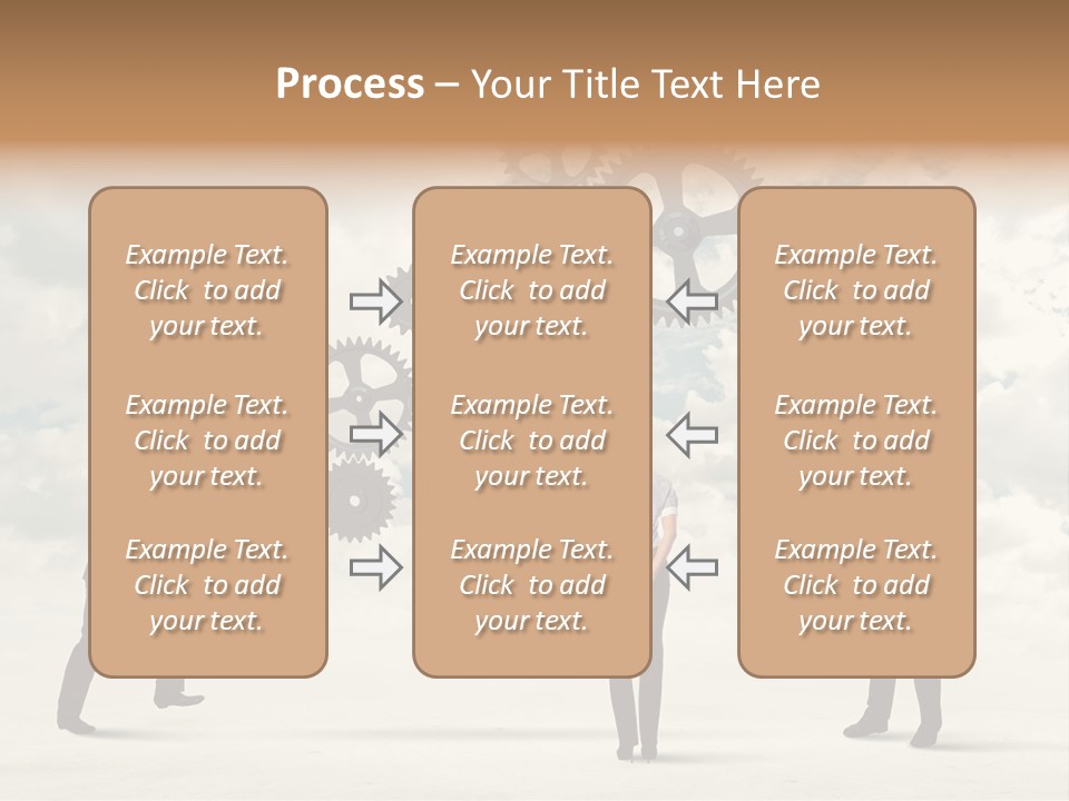 Machinery Occupation Businessman PowerPoint Template
