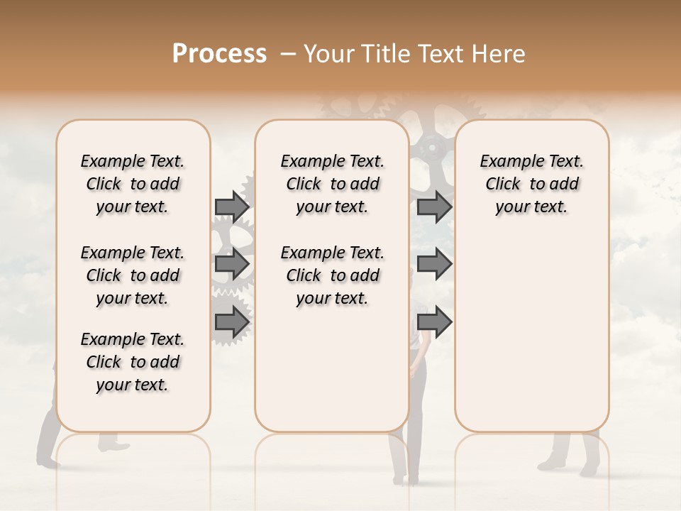 Machinery Occupation Businessman PowerPoint Template