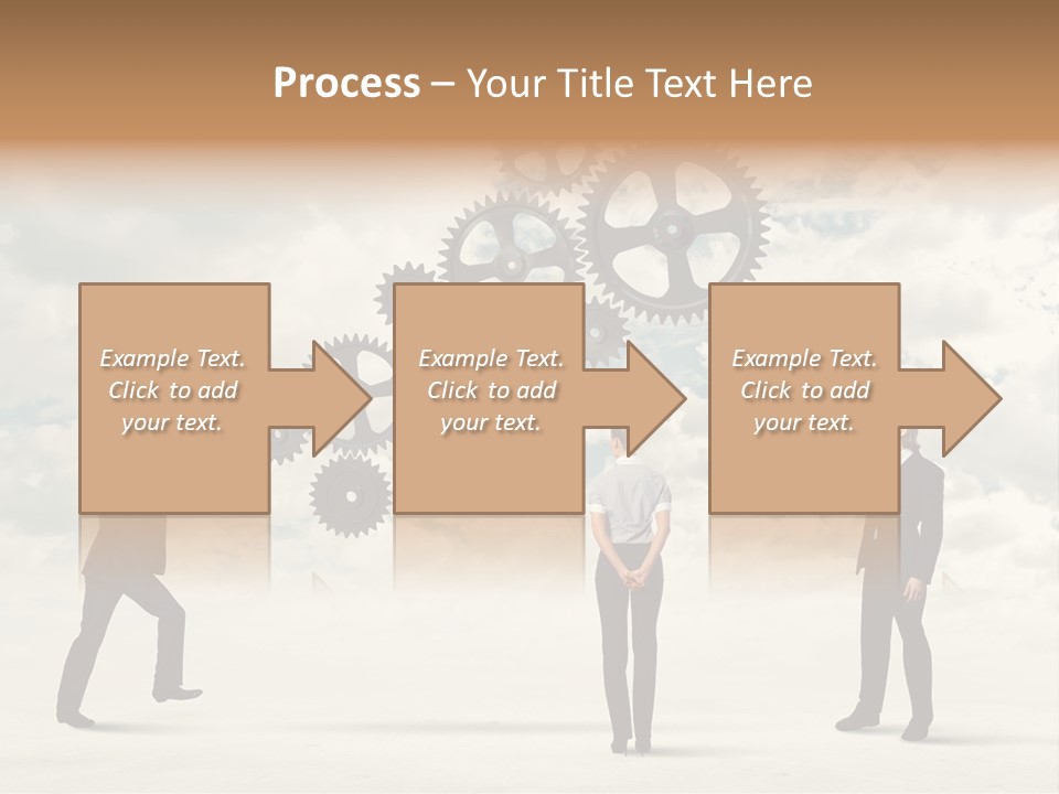 Machinery Occupation Businessman PowerPoint Template
