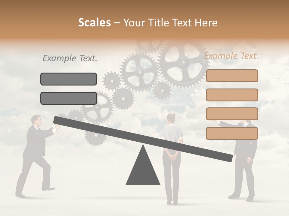 Machinery Occupation Businessman PowerPoint Template