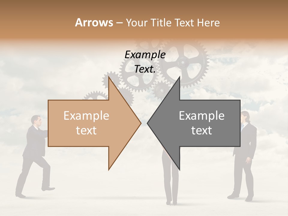 Machinery Occupation Businessman PowerPoint Template