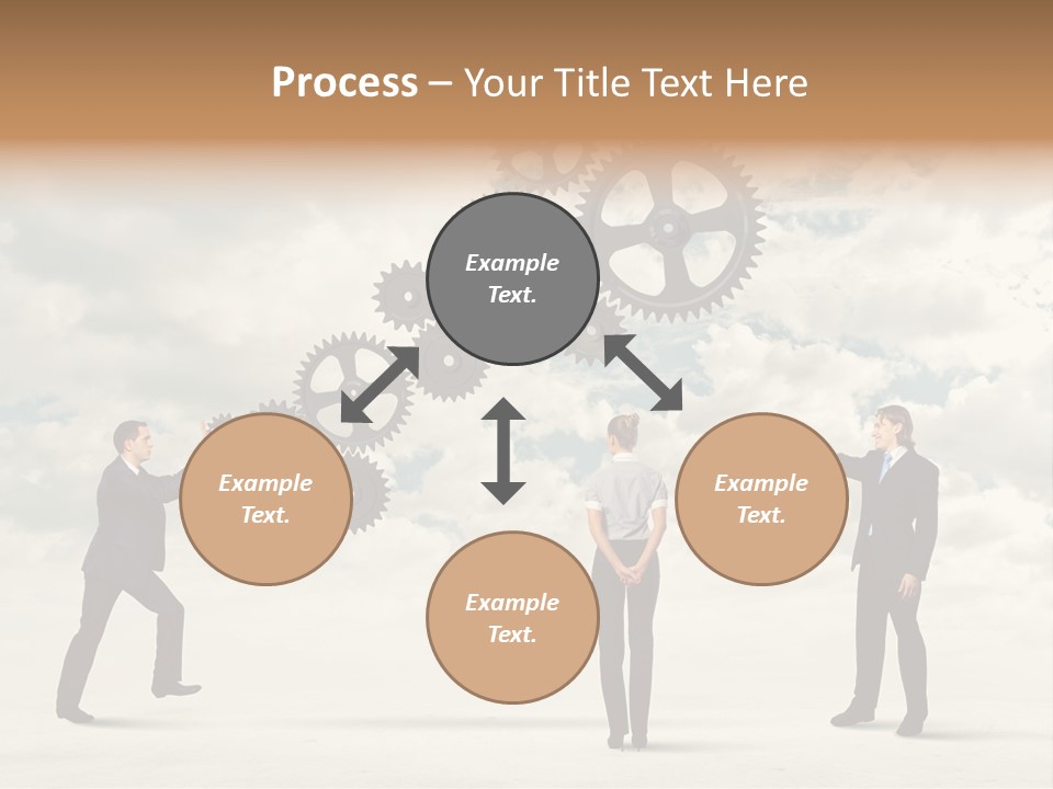 Machinery Occupation Businessman PowerPoint Template