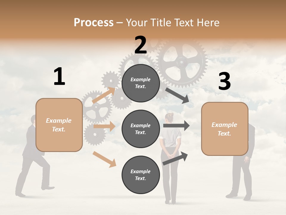 Machinery Occupation Businessman PowerPoint Template