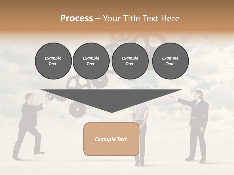 Machinery Occupation Businessman PowerPoint Template