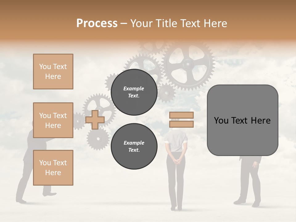 Machinery Occupation Businessman PowerPoint Template