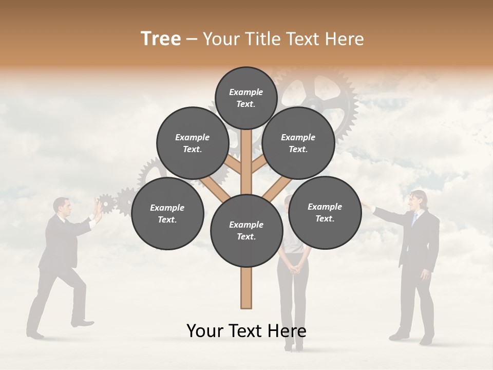 Machinery Occupation Businessman PowerPoint Template