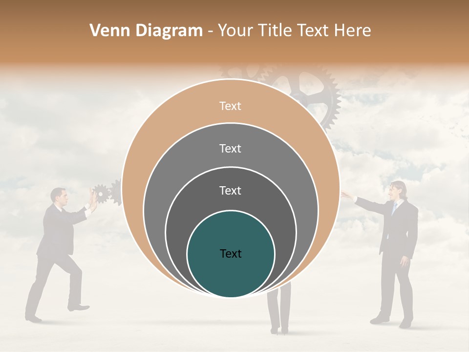 Machinery Occupation Businessman PowerPoint Template