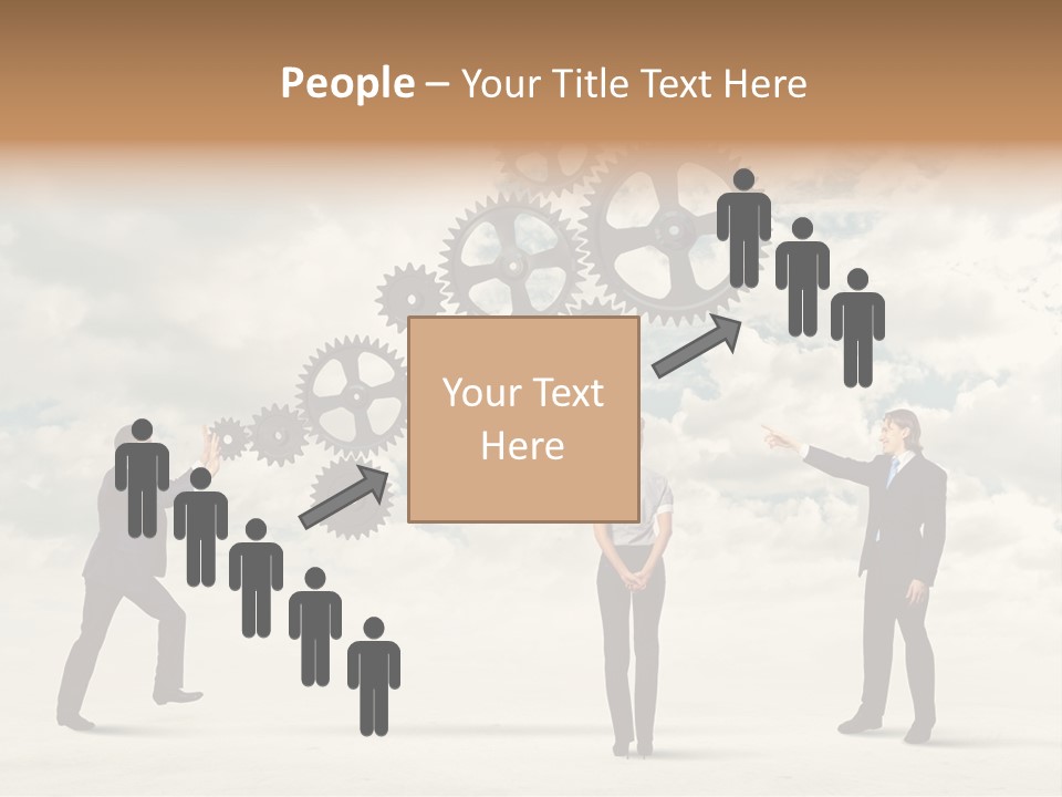 Machinery Occupation Businessman PowerPoint Template