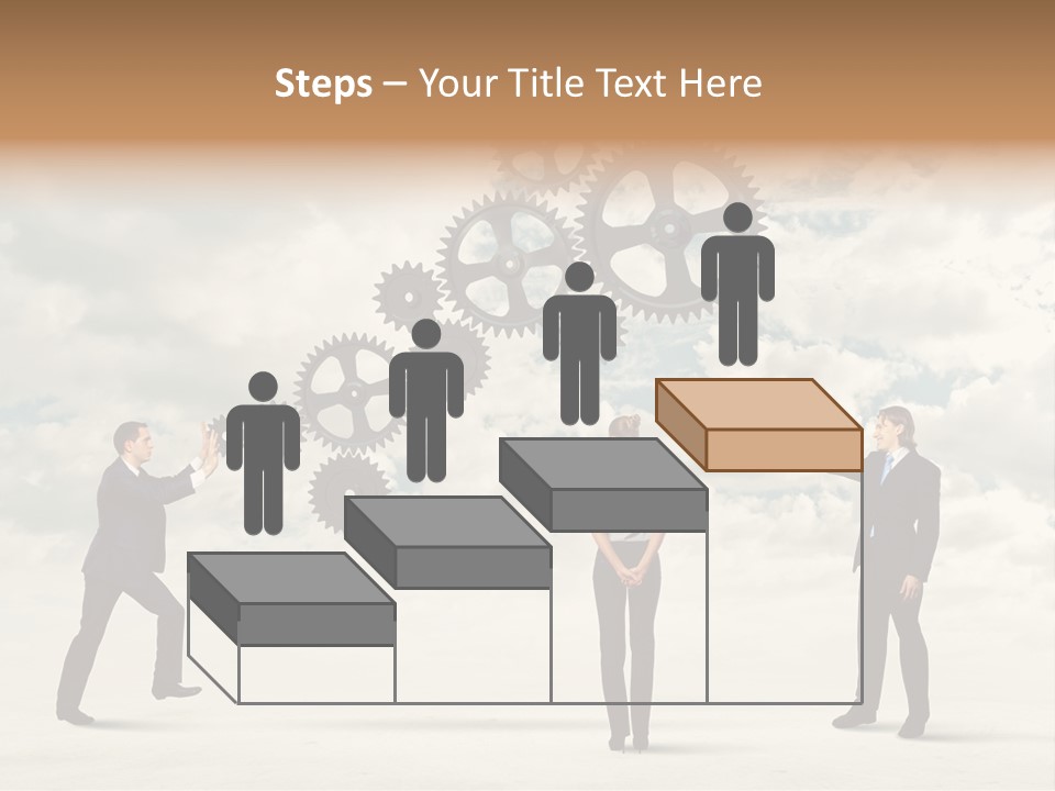 Machinery Occupation Businessman PowerPoint Template