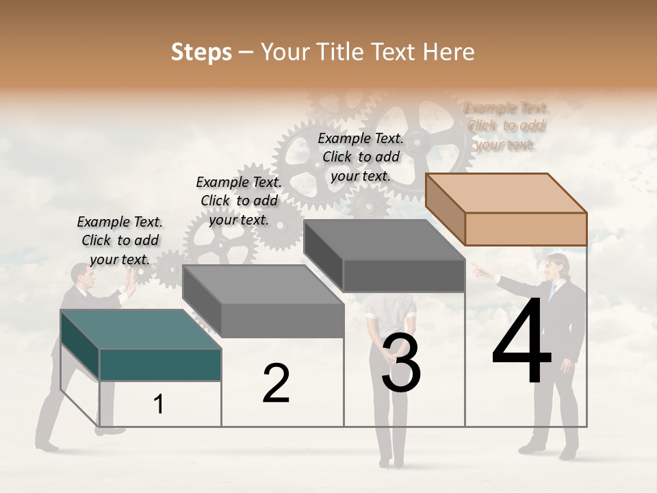 Machinery Occupation Businessman PowerPoint Template