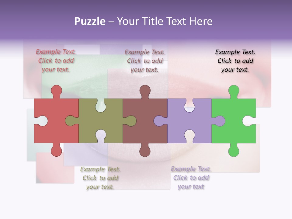 Girl Person Success PowerPoint Template