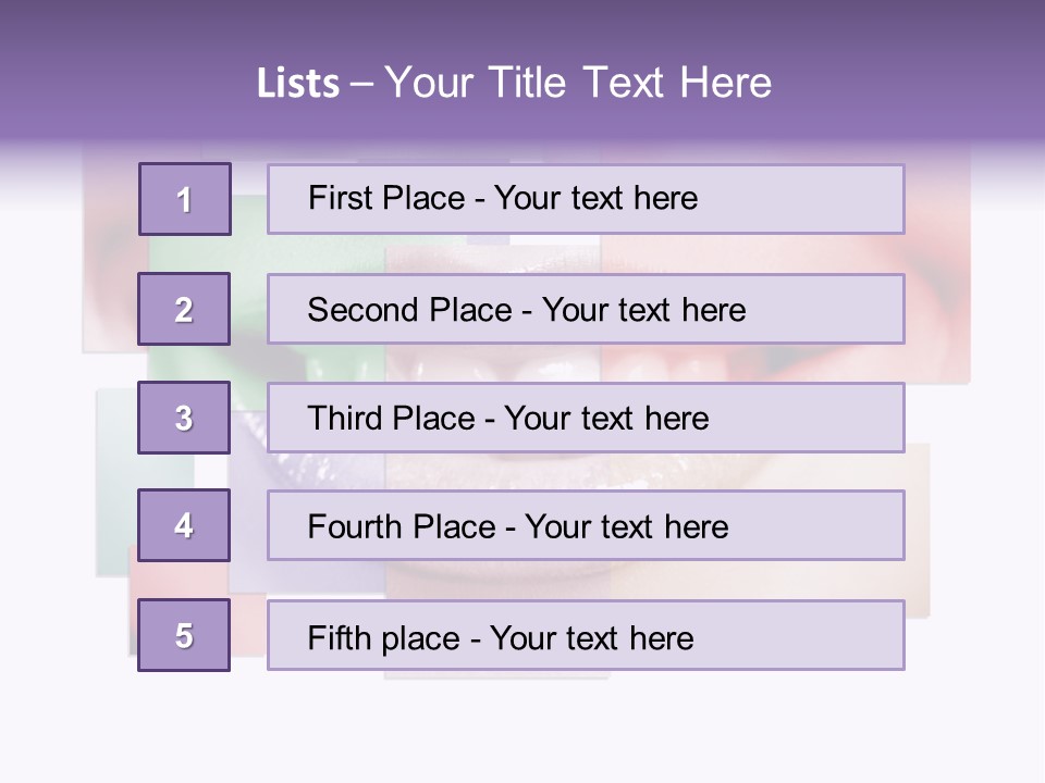 Girl Person Success PowerPoint Template