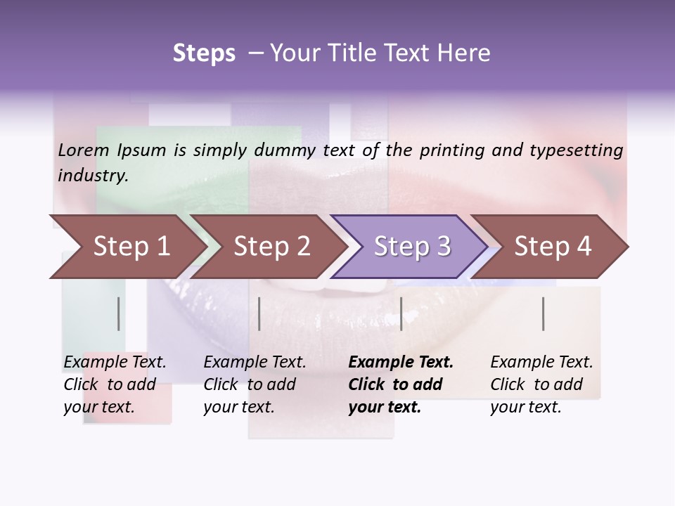 Girl Person Success PowerPoint Template