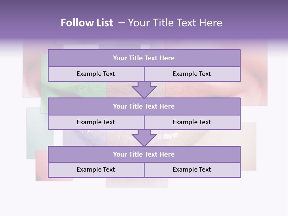 Girl Person Success PowerPoint Template