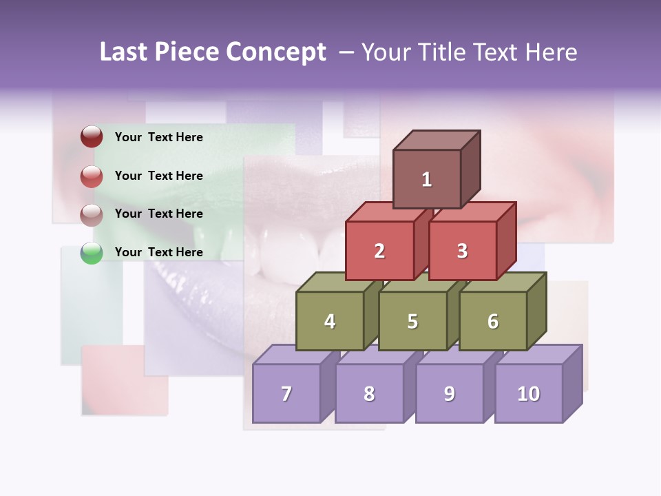 Girl Person Success PowerPoint Template