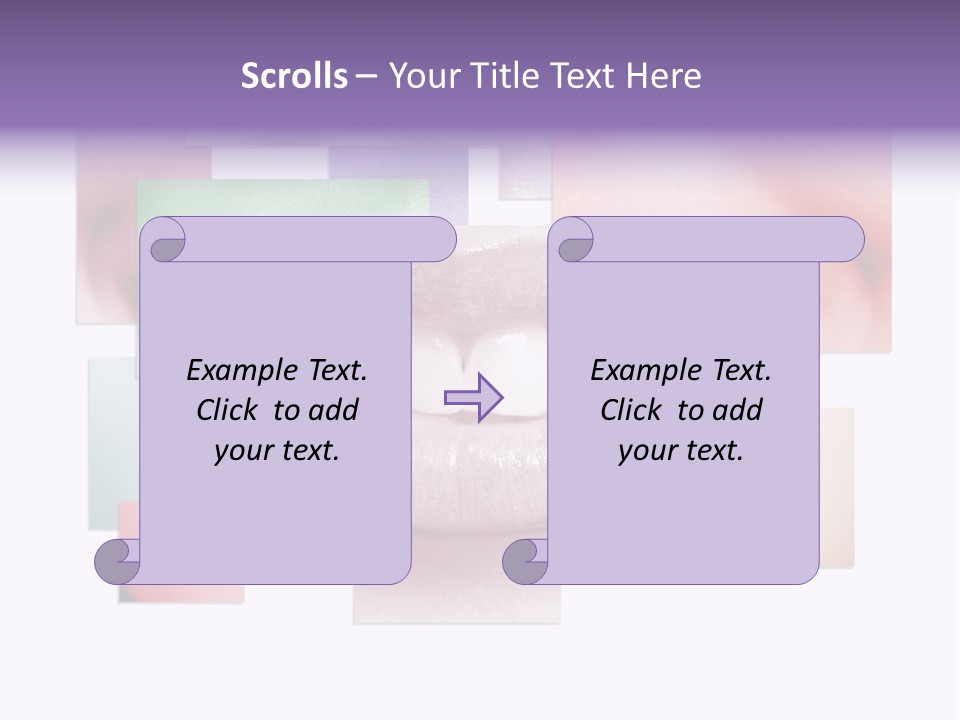 Girl Person Success PowerPoint Template