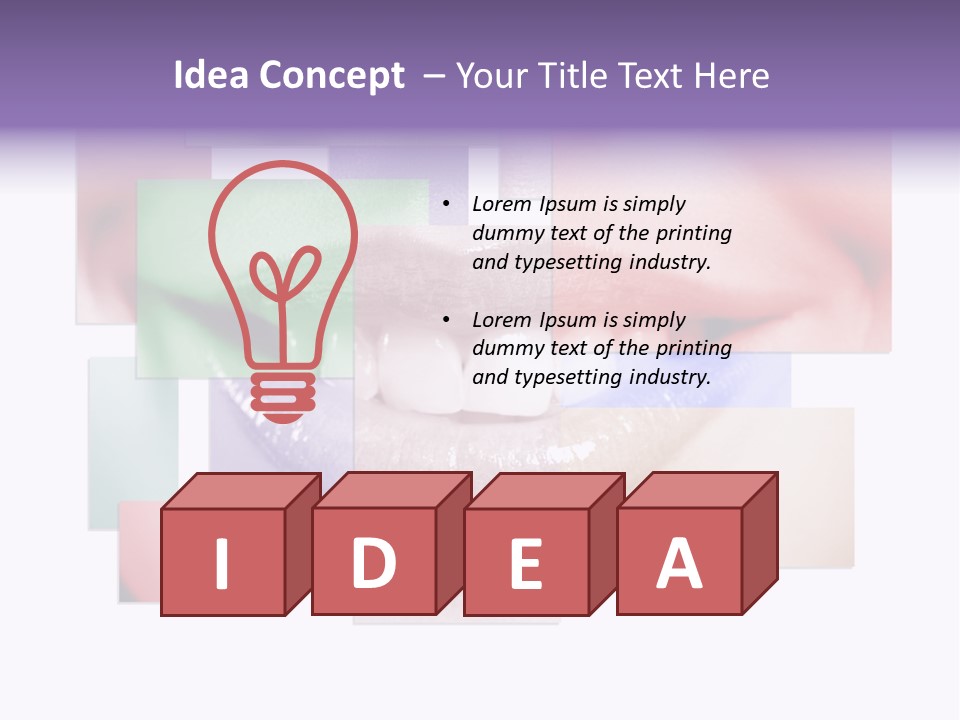 Girl Person Success PowerPoint Template