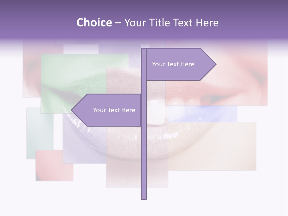 Girl Person Success PowerPoint Template