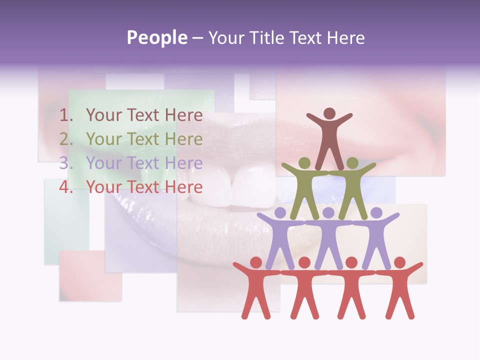 Girl Person Success PowerPoint Template