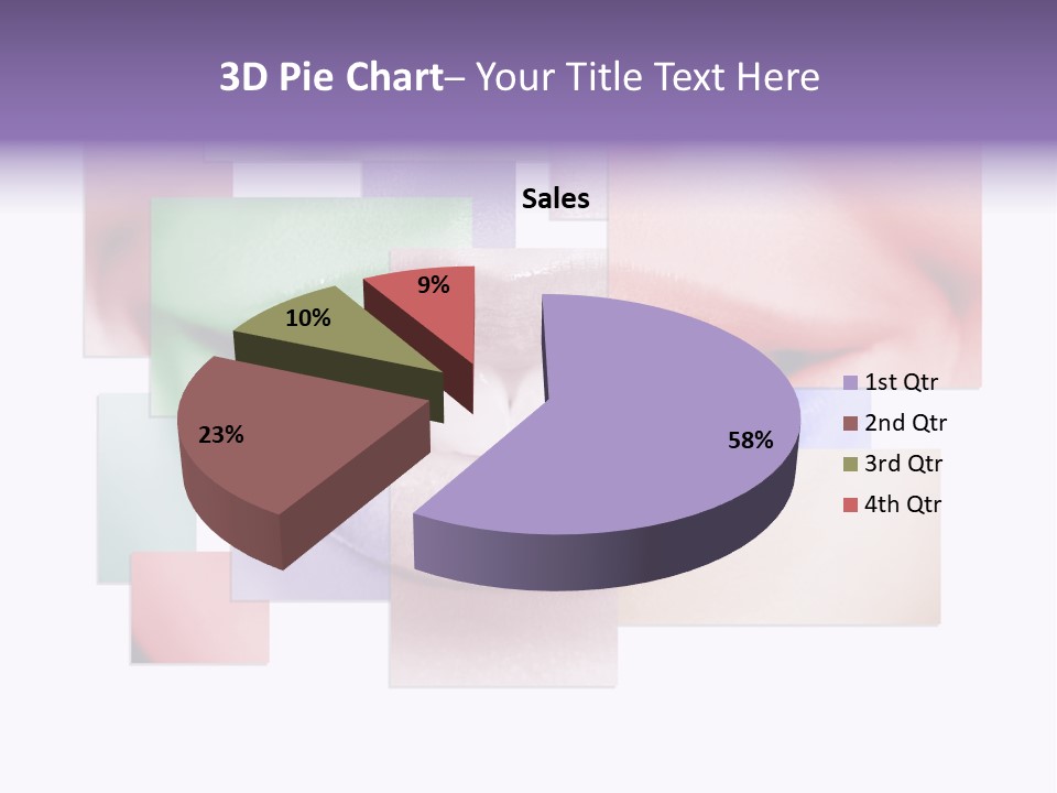 Girl Person Success PowerPoint Template