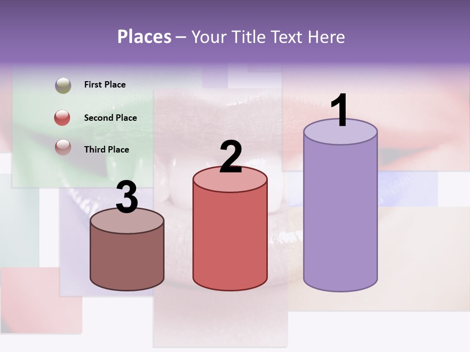 Human Success Lips PowerPoint Template