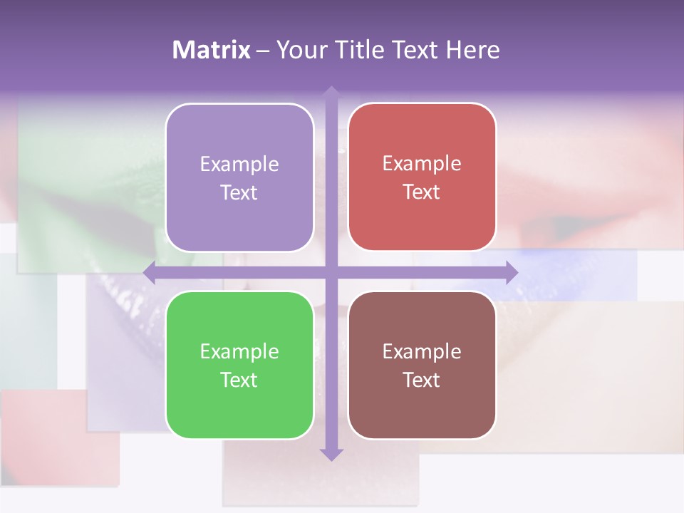 Human Success Lips PowerPoint Template