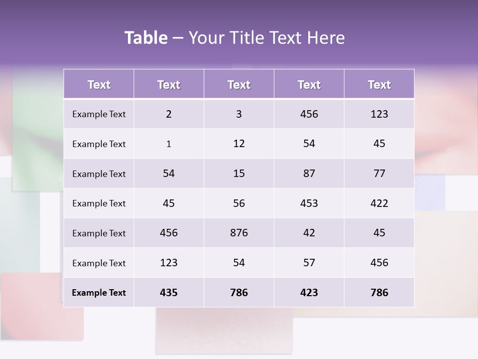 Human Success Lips PowerPoint Template