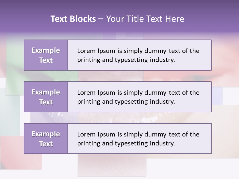 Human Success Lips PowerPoint Template