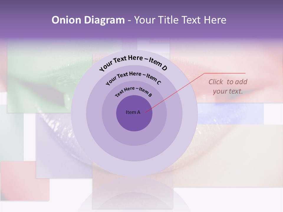 Human Success Lips PowerPoint Template