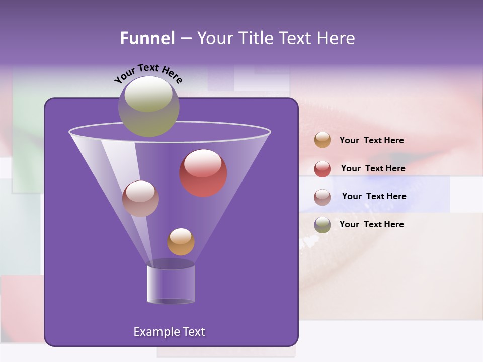 Human Success Lips PowerPoint Template