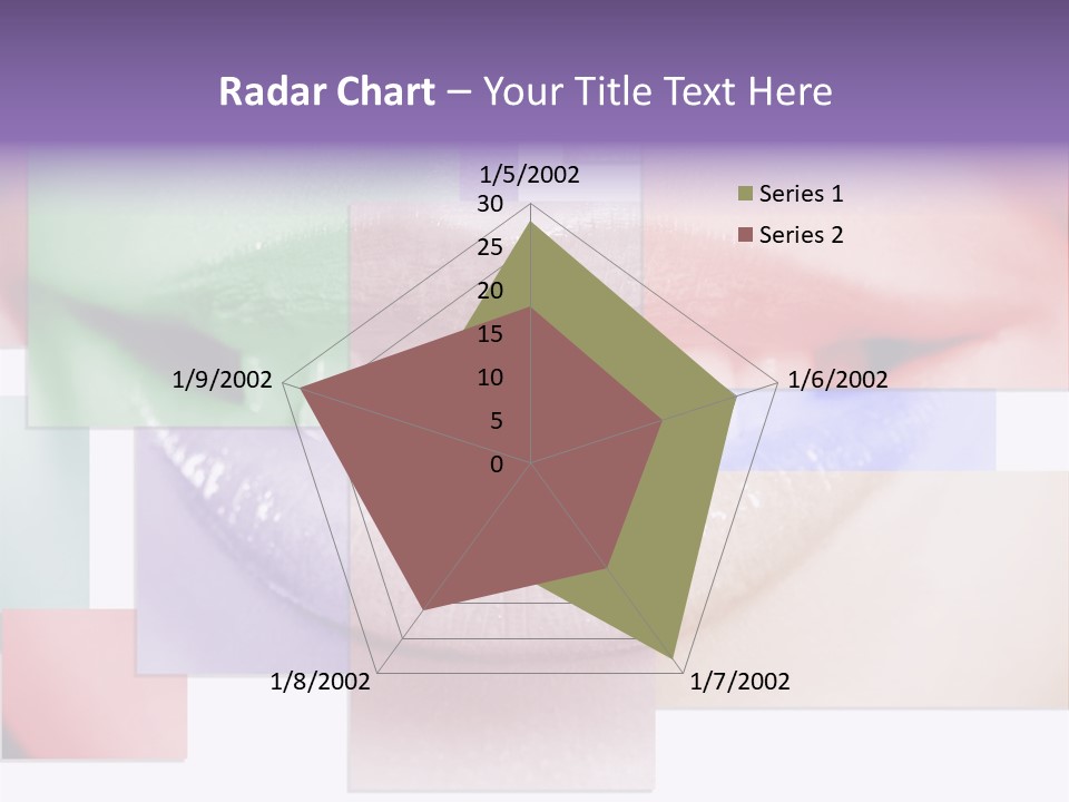 Human Success Lips PowerPoint Template
