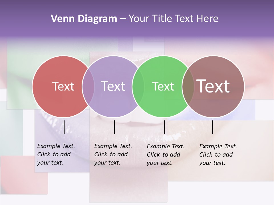 Human Success Lips PowerPoint Template