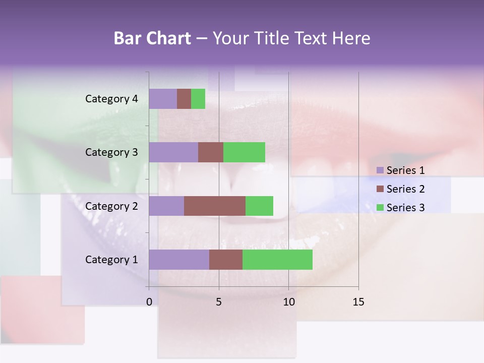 Human Success Lips PowerPoint Template