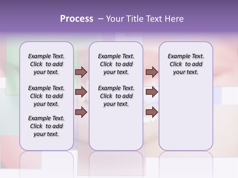 Human Success Lips PowerPoint Template