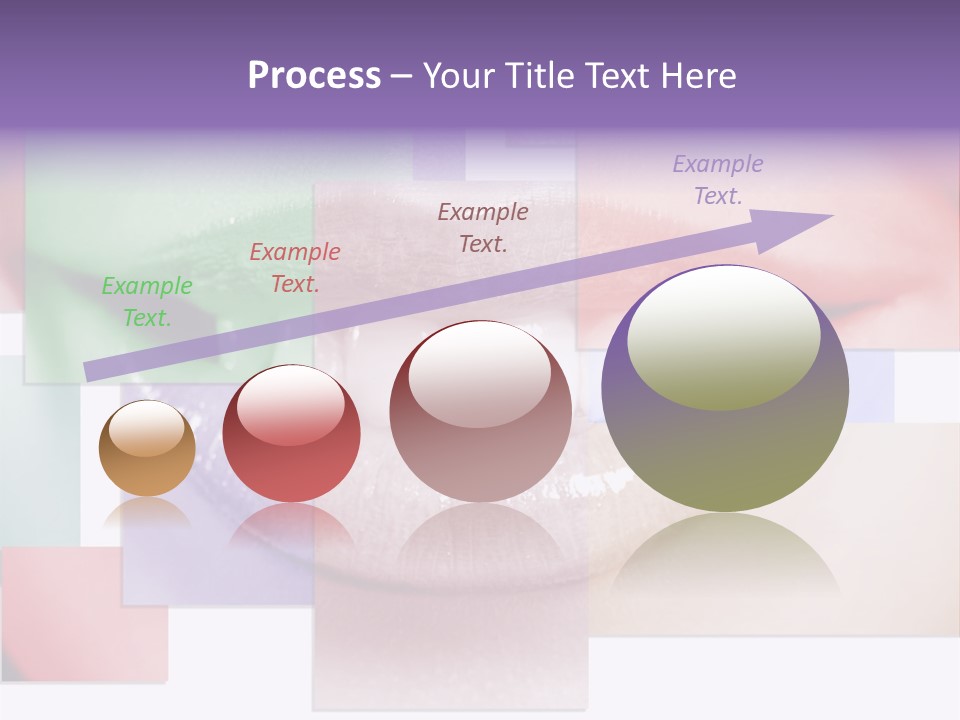 Human Success Lips PowerPoint Template