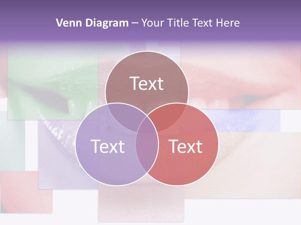 Human Success Lips PowerPoint Template