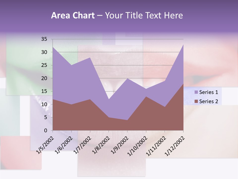 Human Success Lips PowerPoint Template