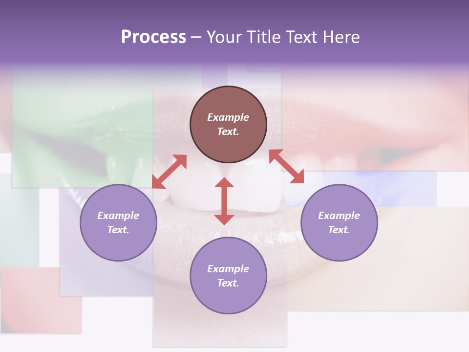 Human Success Lips PowerPoint Template